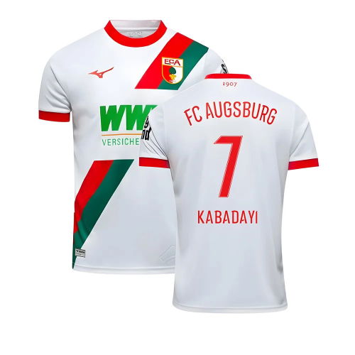 2025-2026 FC Augsburg Home Shirt (Kabadayi 7)