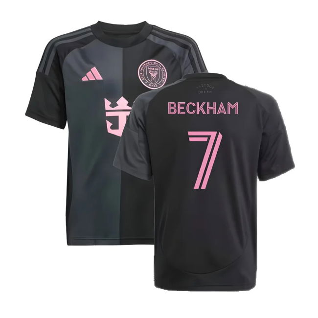 2025-2026 Inter Miami Away Shirt (Kids) (Beckham 7)