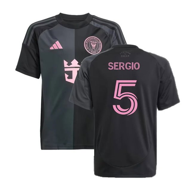 2025-2026 Inter Miami Away Shirt (Kids) (Sergio 5)