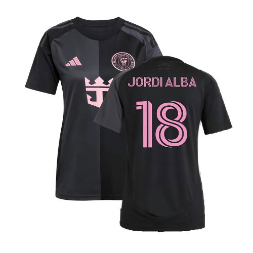 2025-2026 Inter Miami Away Shirt (Womens) (Jordi Alba 18)