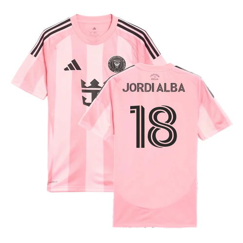 2025-2026 Inter Miami Home Shirt (Jordi Alba 18)