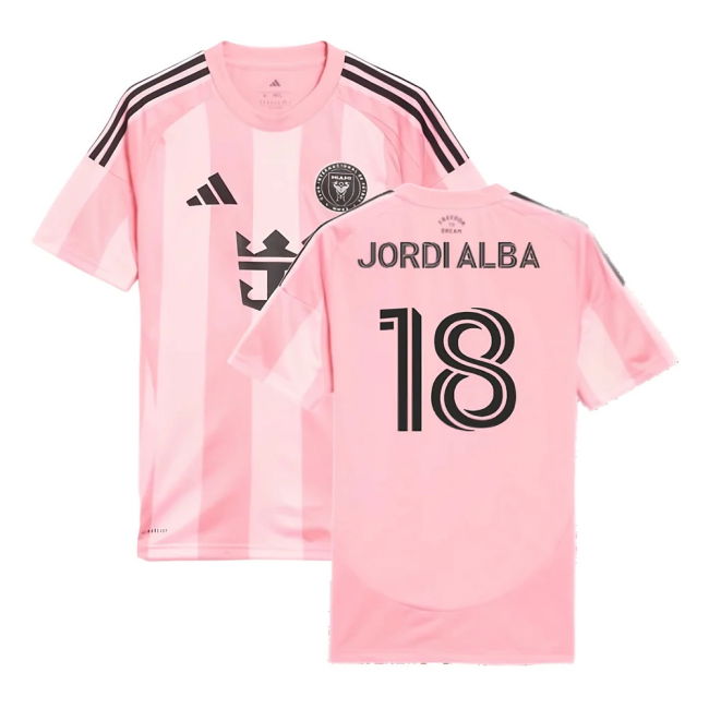 2025-2026 Inter Miami Home Shirt (Jordi Alba 18)