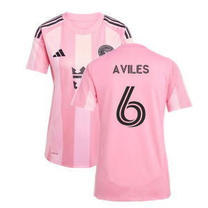 2025-2026 Inter Miami Home Shirt (Womens) (Aviles 6)
