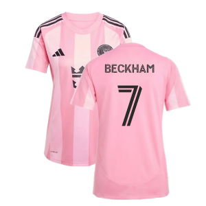 2025-2026 Inter Miami Home Shirt (Womens) (Beckham 7)