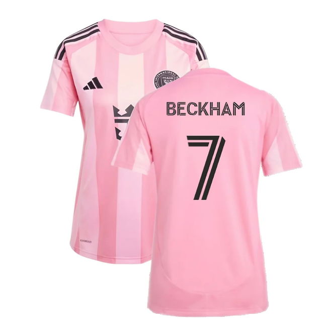 2025-2026 Inter Miami Home Shirt (Womens) (Beckham 7)