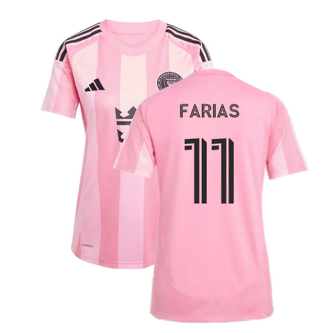 2025-2026 Inter Miami Home Shirt (Womens) (Farias 11)