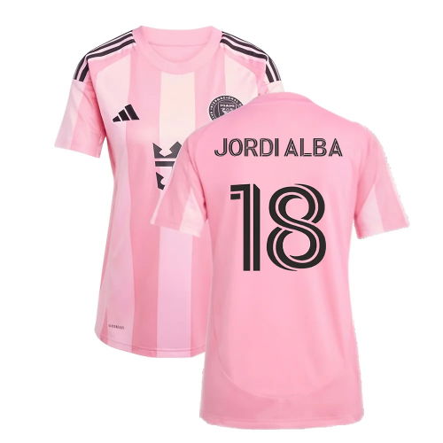 2025-2026 Inter Miami Home Shirt (Womens) (Jordi Alba 18)