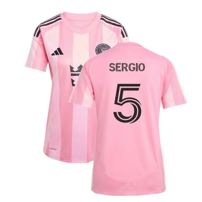 2025-2026 Inter Miami Home Shirt (Womens) (Sergio 5)