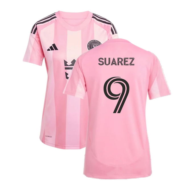 2025-2026 Inter Miami Home Shirt (Womens) (Suarez 9)