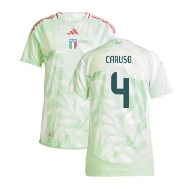 2025-2026 Italy Authentic Away (Womens Team) Shirt (Ladies) (Caruso 4)