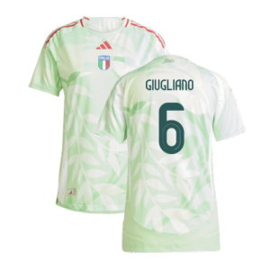 2025-2026 Italy Authentic Away (Womens Team) Shirt (Ladies) (Giugliano 6)
