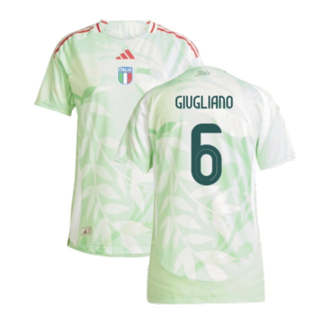 2025-2026 Italy Authentic Away (Womens Team) Shirt (Ladies) (Giugliano 6)