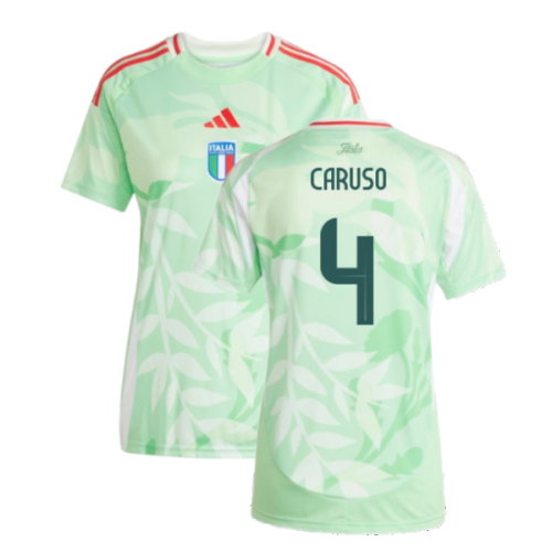 2025-2026 Italy Away Shirt (Womens) (Caruso 4)