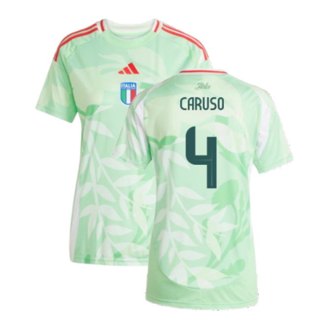 2025-2026 Italy Away Shirt (Womens) (Caruso 4)