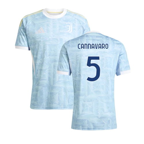2025-2026 Juventus Away Shirt (Cannavaro 5)