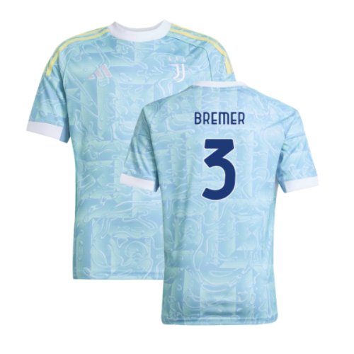2025-2026 Juventus Away Shirt (Kids) (Bremer 3)