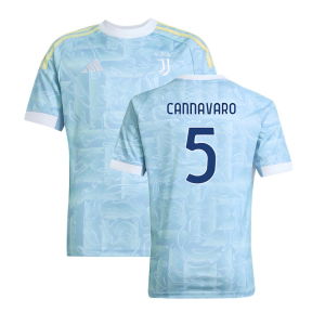 2025-2026 Juventus Away Shirt (Kids) (Cannavaro 5)