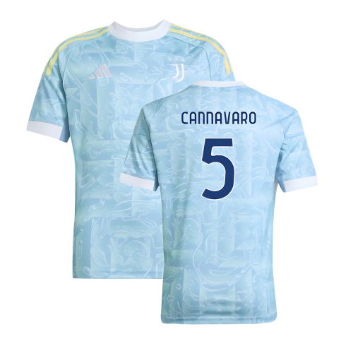 2025-2026 Juventus Away Shirt (Kids) (Cannavaro 5)