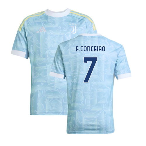 2025-2026 Juventus Away Shirt (Kids) (F.Conceiao 7)