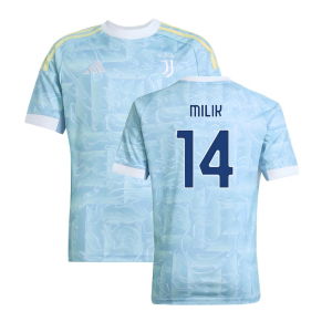 2025-2026 Juventus Away Shirt (Kids) (Milik 14)