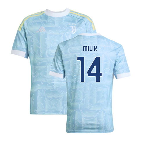 2025-2026 Juventus Away Shirt (Kids) (Milik 14)
