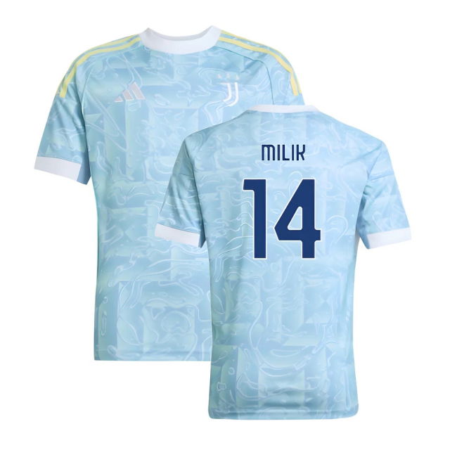 2025-2026 Juventus Away Shirt (Kids) (Milik 14)