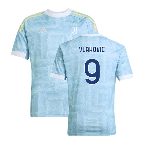 2025-2026 Juventus Away Shirt (Kids) (Vlahovic 9)