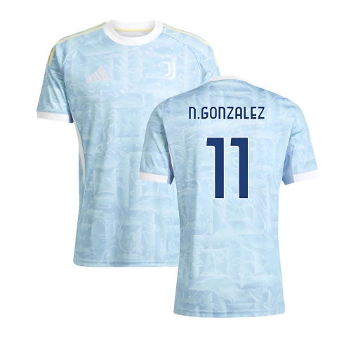 2025-2026 Juventus Away Shirt (N.Gonzalez 11)