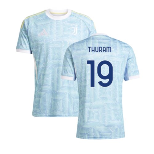 2025-2026 Juventus Away Shirt (Thuram 19)
