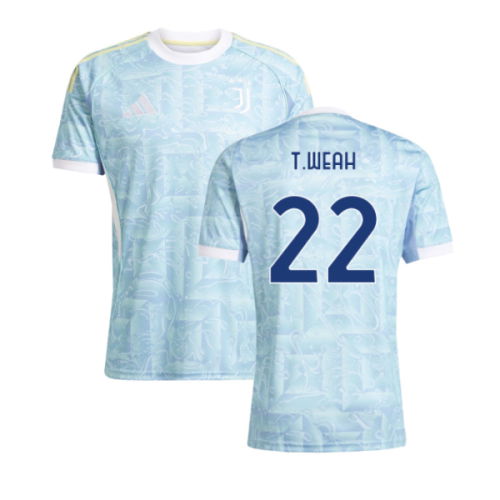 2025-2026 Juventus Away Shirt (T.Weah 22)
