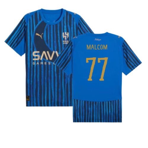 2025-2026 KIDSUPER x Al-Hilal Club World Cup Shirt (Blue) (Malcom 77)