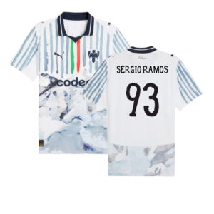 2025-2026 KIDSUPER x CF Monterrey Home CWC Shirt (Sergio Ramos 93)