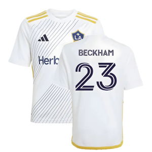 2025-2026 LA Galaxy Home Shirt (Kids) (BECKHAM 23)