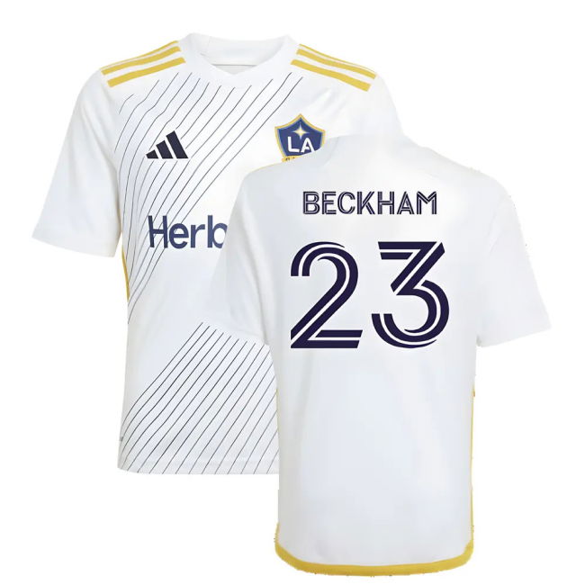 2025-2026 LA Galaxy Home Shirt (Kids) (BECKHAM 23)