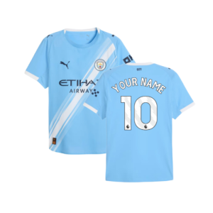 2025-2026 Man City Authentic Home Shirt