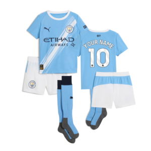 2025-2026 Man City Home Mini Kit