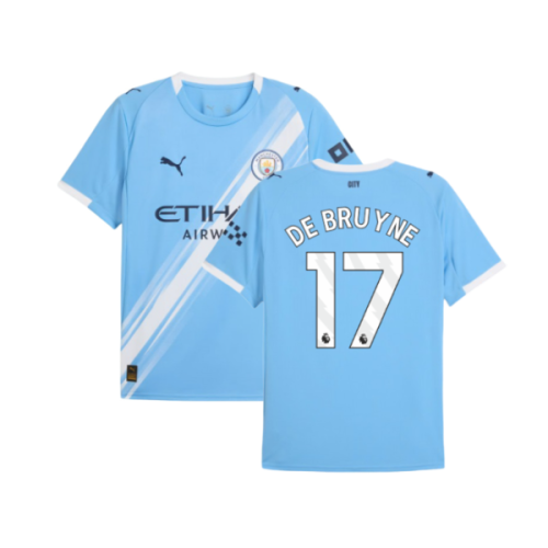 2025-2026 Man City Home Shirt (De Bruyne 17)