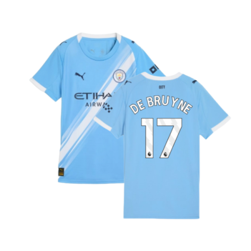 2025-2026 Man City Home Shirt (Womens) (De Bruyne 17)