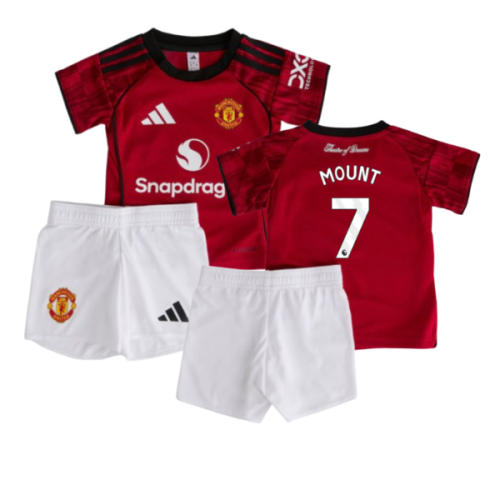 2025-2026 Man Utd Home Baby Kit (Mount 7)