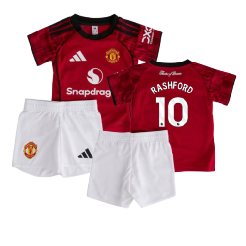2025-2026 Man Utd Home Baby Kit (Rashford 10)