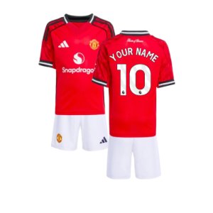 2025-2026 Man Utd Home Mini Kit