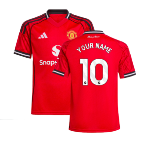 2025-2026 Man Utd Home Shirt (Kids)