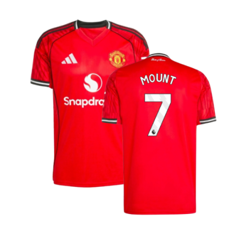 2025-2026 Man Utd Home Shirt (Mount 7)