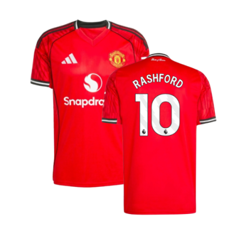 2025-2026 Man Utd Home Shirt (Rashford 10)