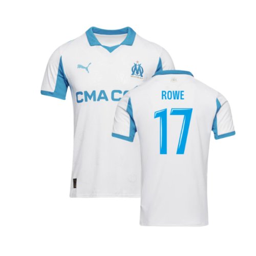2025-2026 Marseille Home Shirt (Rowe 17)