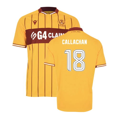 2025-2026 Motherwell Home Shirt (Callachan 18)