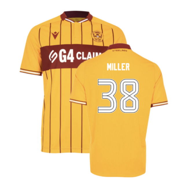 2025-2026 Motherwell Home Shirt (Miller 38)