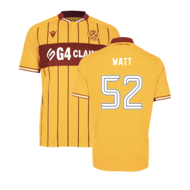 2025-2026 Motherwell Home Shirt (Watt 52)