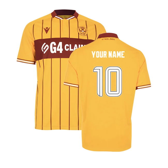 2025-2026 Motherwell Home Shirt (Your Name)