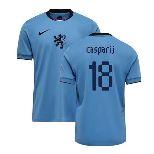 2025-2026 Netherlands Womens Team Away Shirt (Kids) (Casparij 18)